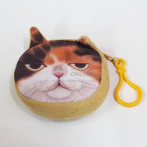 Exquisite cat printing coin purse/coin holder