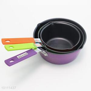 3 Sizes Milk Pan with Silicone Handle