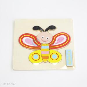 Butterfly shaped educational children puzzle