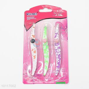 New Design Stainless Steel Makeup Eyebrow Tweezers Set