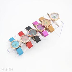 Elegance fashion pu watches for girls