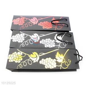 Novel Printing Gift Bag For Red Wine