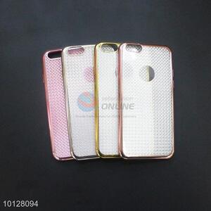 Four Colors Simple Pattern Soft TPU Back Cover for 6/6P/6S/6SP