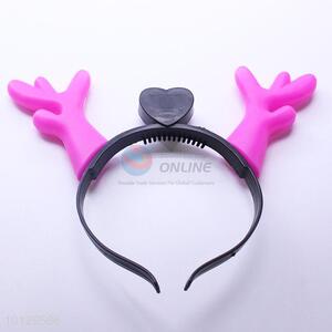 Cheap Price Antlers Flashing Light Hairband Headband  Fashion Accessories