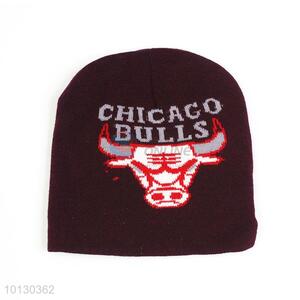 Customized Best Price Men Jacquard Knit Beanie Cap