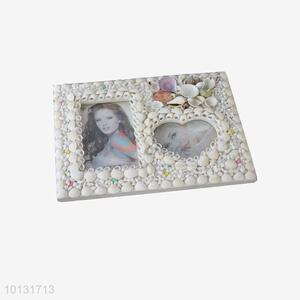 Beautiful shell decorative wedding combination photo frame