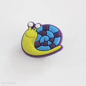 Blue snail shaped shoe buckle