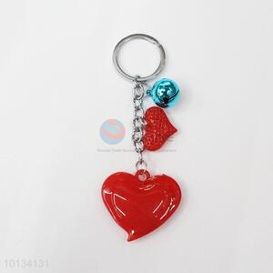 Cheap Lovely Red Heart Design Key Chain For Sale