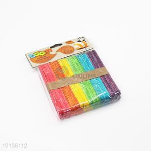 High sales purple/blue/green/yellow/orange/pink popsicle sticks