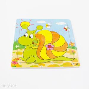 Cartoon Snail Wooden Puzzle/Jigsaw For Kids