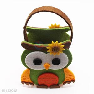 Top quality owl craft packet/non-woven bag