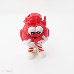 Lovely decorative plastic doll toothpick-holder