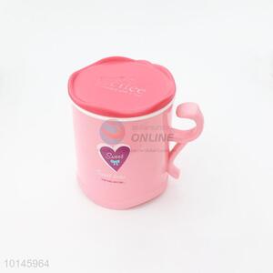 Cheap wholesale pink water drinking juice mug