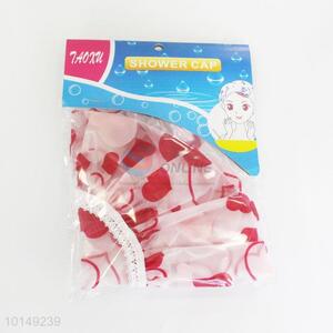 Good quality loving heart shower cap