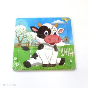 Cartoon Cow Nine Pieces Puzzle Toys