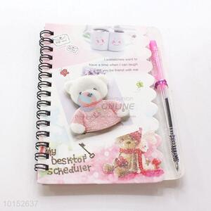 High Quality Notebook with Pen School Student Stationery