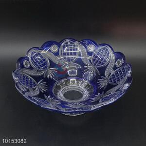 Super design glass fruit plate/salad bowl