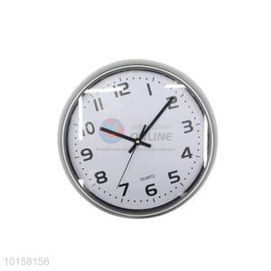 New Products Simple Style Plastic Round Wall Clock For Wholesale