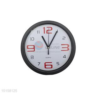 Factory Direct Living Room Fashion Round Plastic Wall Clock