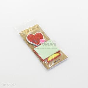 Good quality heart shaped pvc sticky note opener