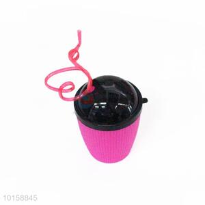 Good Quality Plastic Cup With Straw