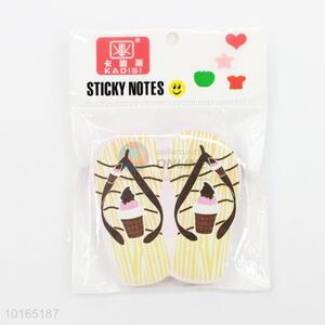 Cute Slipper Shaped Stationery Sticky Notes Diary School Supplies