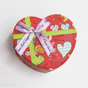 Pretty Cute Heart Shaped Recycle Packaging Gift Box