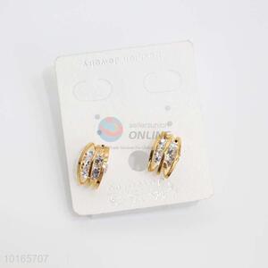 Round Zircon Earring Jewelry for Women/Fashion Earrings