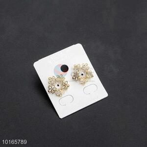 Flower Shaped Zircon Earring Jewelry for Women/Fashion Earrings