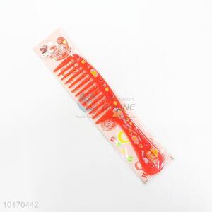 Good Quality Red Portable Plastic Hair Comb for Women