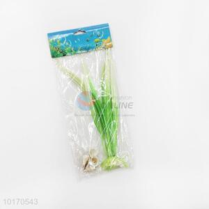 Plastic Artificial Green Plant Fish Tank Aquarium Decoration