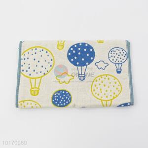 Wholesale Cheap 100% Cotton Children Face Towel Hot-air balloons Pattern