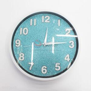 Fashion Design Cheap Price Round Shaped Glass&Plastic Wall Clock