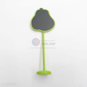 Pear shaped writing board/message board/memo board