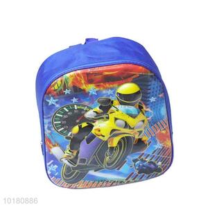 Cool fashion design blue schoolbag