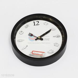 Cheap Plastic Decorative Beer Printed Round Plastic Wall Clock