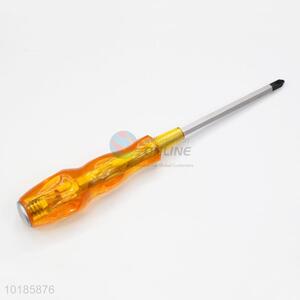 Hot Sale Plastic Handle Steel Cross Screwdriver