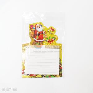 Promotional christmas party fridge magnet notepads