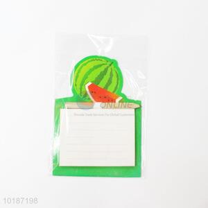 Best quality watermellon custom note pad magnet notes