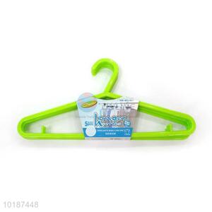 Wholesale Green Plastic Clothes Hanger