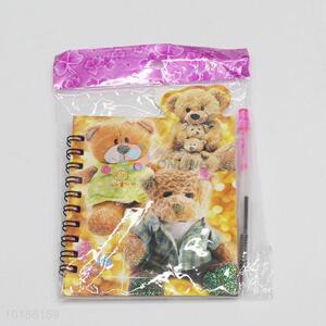 High Quality School Office Spiral Notebook with Pen