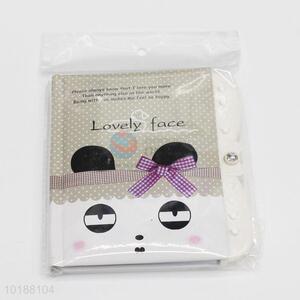 High Quality Lovely Face Creative Password Notebook