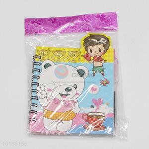 Lovely White Bear Notebook Stationery Office Supply