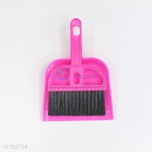 Good quality plastic dustpan with brush set