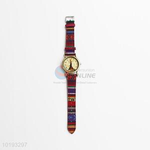 Canvas Tower Printed Ladies Wrist Watches