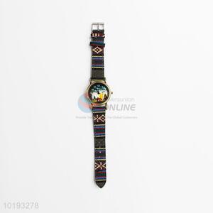 Fashion Bracelet Printed Vintage Women Watch