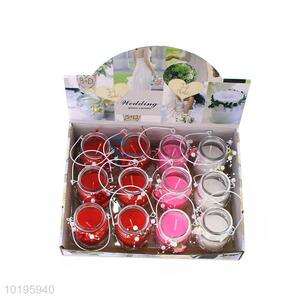 Wholesale  Romantic Wedding Glass Candle