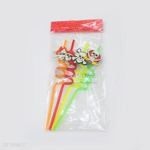 Competitive Price 4pc Skull Head Straws Set