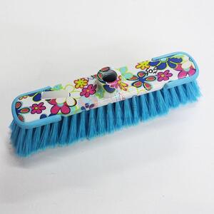 High quality flower printed broom head