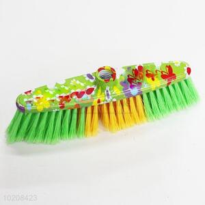 Wholesale flower printed plastic broom head